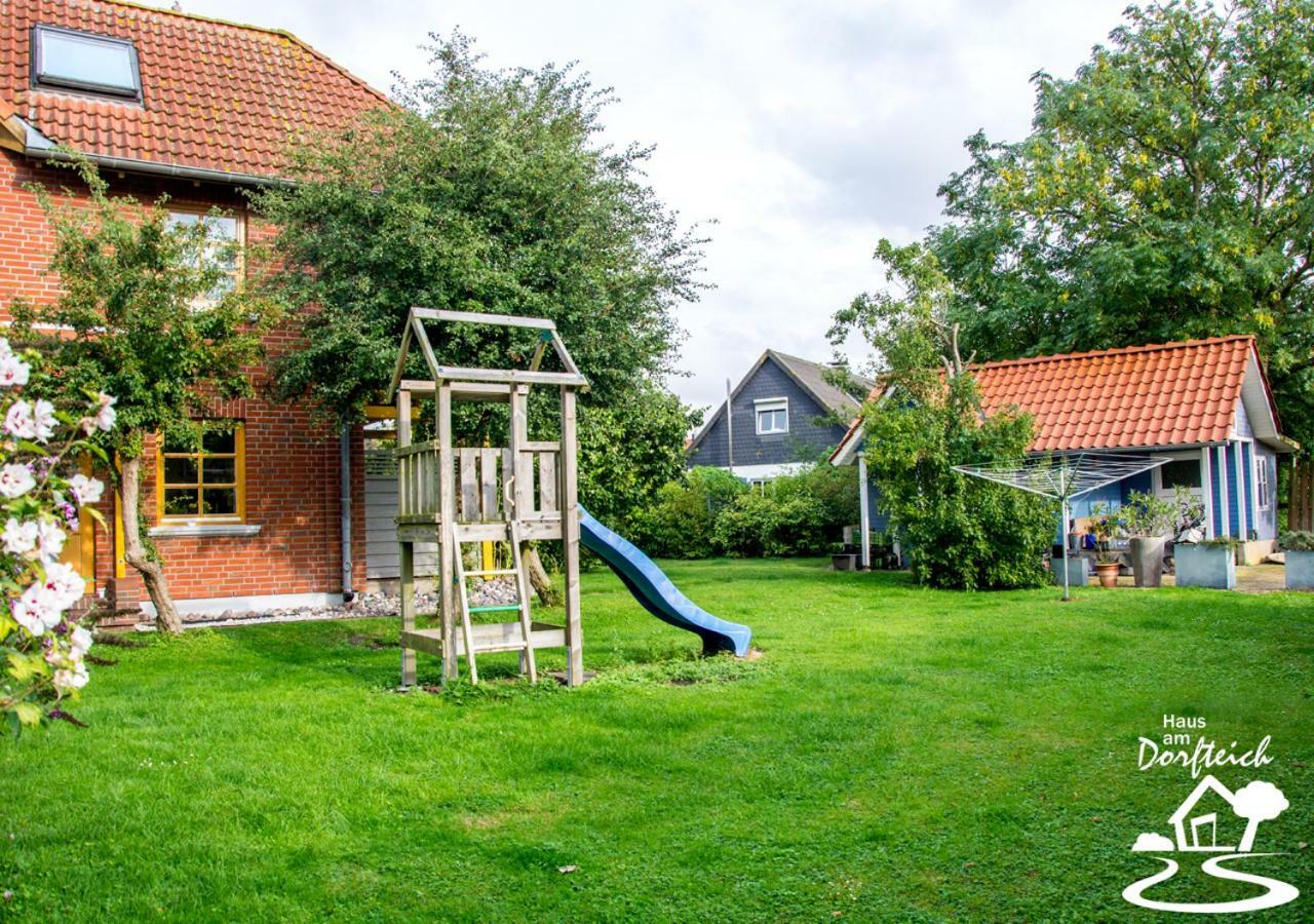 Apartamento Haus Am Dorfteich Fehmarn Dänschendorf Exterior foto